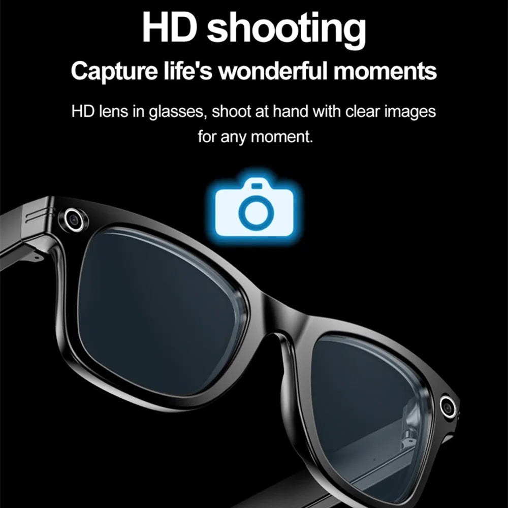 Multifunction AI Smart Glasses HD Video Recording Bluetooth-compatible Music Eyeglasses